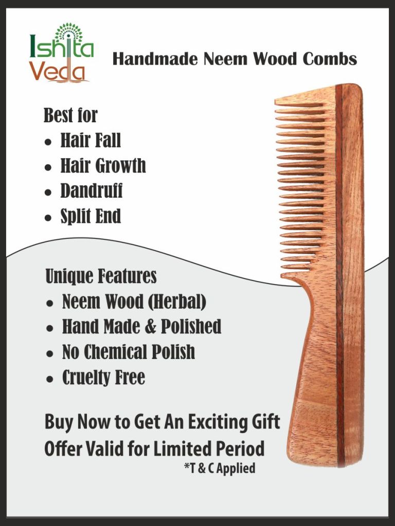 Diabosity Neem Comb Dandruff